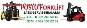 POSLU FORKLİFTTEN SATILIK FORKLİFTLER