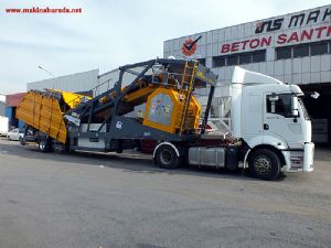 İNS MAKİNA MOBİL BETON SANTRALİ 60 m3/h