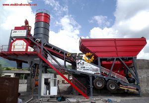 İNS MAKİNA MOBİL BETON SANTRALİ 100 m3/h