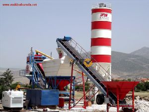 İNS MAKİNA MOBİL BETON SANTRALİ 100 m3/h