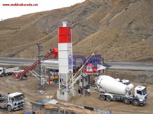 İNS MAKİNA MOBİL BETON SANTRALİ 100 m3/h