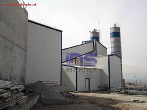 İNS MAKİNA SABİT BETON SANTRALİ 120 m3/h