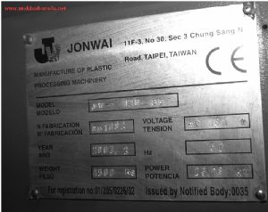 JW 120 SD Kelepir Çok Temiz Jonwai Plastik Enjeksiyon Makinesi