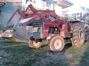 1996 Model Massey Ferguson Traktör Hidromek Kepce ve Betonser