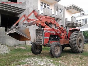 1996 Model Massey Ferguson Traktör Hidromek Kepce ve Betonser