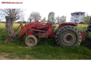 1996 Model Massey Ferguson Traktör Hidromek Kepce ve Betonser