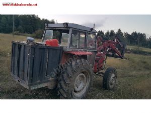 1980 Model Massey Ferguson Tomruk Yükleme Kepçesi Satlık 