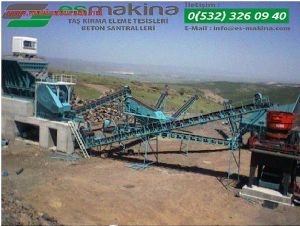  satılık 110 + 90 lık konkasör tesisi es-makina’dan , pdk,hdk,