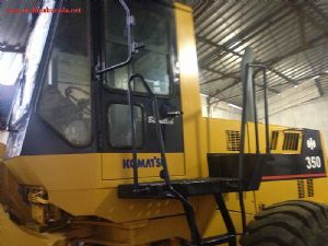 KOMATSU 350 LASTIKLI YUKLEYICI SAHIBINDEN SATILIK LODER 