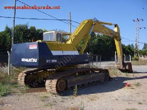 ikinci el Komatsu Pc 200-5 Paletli 1993 Model