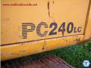 Sahibinden Komatsu Pc 240 Paletli Ekskavatör