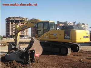 Sahibinden 2006 Model Komatsu PC 300-7 Paletli Ekskavatör