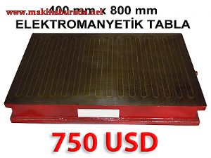 400x800mm Elektromanyetik Tabla