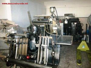 Heidelberg Maşalı Tipo Baskı Makinesi