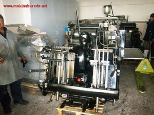 Heidelberg Maşalı Tipo Baskı Makinesi
