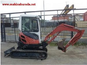 2008 model kırıcı tesisatlı Kubota mini Ekskavatör