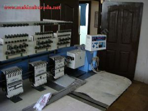 Satılık Tajima, Barudan, Heppy Nakış Makinaları