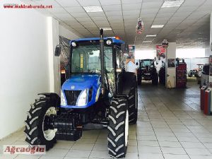  2007 Model New Holland TN 75 A 4X4 Orjinal Kabinli 