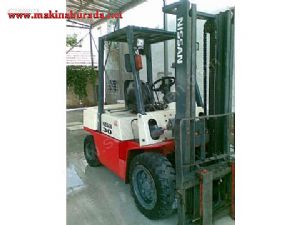 Satılık 3 tonluk Nissan 30 forklift