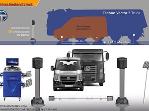 Kamyon Modeli Techno Vector Rot Ayar Cihazı