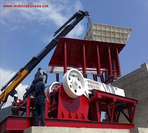 60 lık taş kırma eleme tesisi