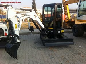 SATILIK BOBCAT E26 COMPACT EXCAVATOR İŞ MAKİNASI 