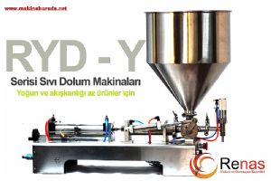 RYD-Y 1000 Yarı Otomatik Yoğun Sıvı Dolum Makinası 100-1000ml