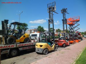 antalya forklift makaslı platform vinç