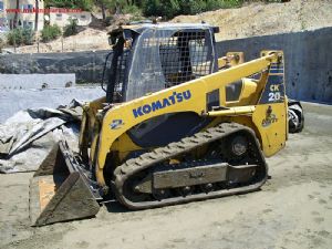 Çok Temiz 2009 Model 1100 Saatte Komatsu CK-20 Paletli Bobcat - Mini Loder