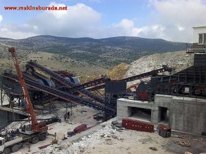 140 lık taş kırma eleme tesisi