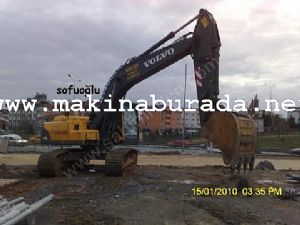 Volvo 2010 Saatte Kırıcılı Excavator