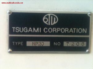 Kayar otomat TSUGAMI CORPORATION NP 20