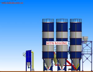 Stoktan 90 Tonluk Çimento Silosu