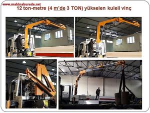 32 TM KATLANIR BOMLU TELESKOPİK VİNÇ