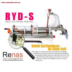 RYD- S300 Yarı Otomatik Sıvı Dolum Makinası 10-300ml