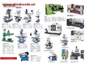 Satılık Torna Freze Avar Makinadan