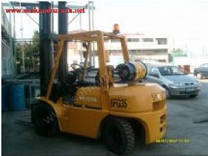 satılık 3.5 tonluk Toyota Forklift 