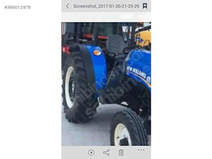 Sahibinden Sıfır New Holland Traktör