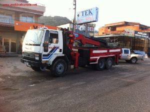 sentez marka 5+2 17 metre 2006 model 16 ton vinç