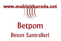 BETPOM MAKİNADAN 2015 FIRSATI POMSAB60 SABİT BETON SANTRALİ