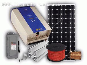  1,3 kWh / on-Off grid Solar ev sistem paketi /