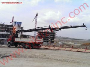 YILDIZ VİNÇDEN SATILIK ORJ HİAP 13 TON ÇİFTKIRMA 