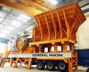 GNRK-M110 Çeneli Kırıcı Mobil Primer -GENERAL MAKİNA