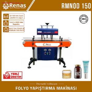 RMNOD 150 Otomatik İndiksiyon Folyo Kapatma Makinası