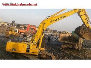 Sahibinden 200 Model Komatsu Ekskavatör ACİLLLLLLLLL